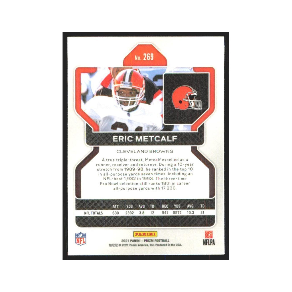 2021 Panini Prizm Eric Metcalf Browns #269