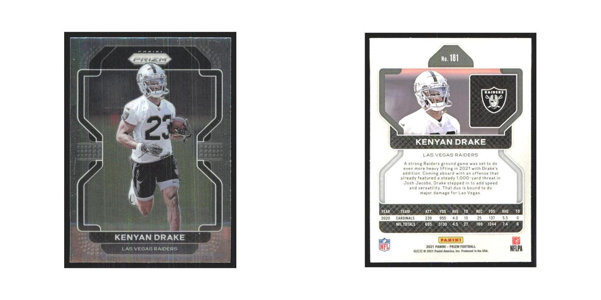 2021 Panini Prizm Kenyan Drake Raiders #181