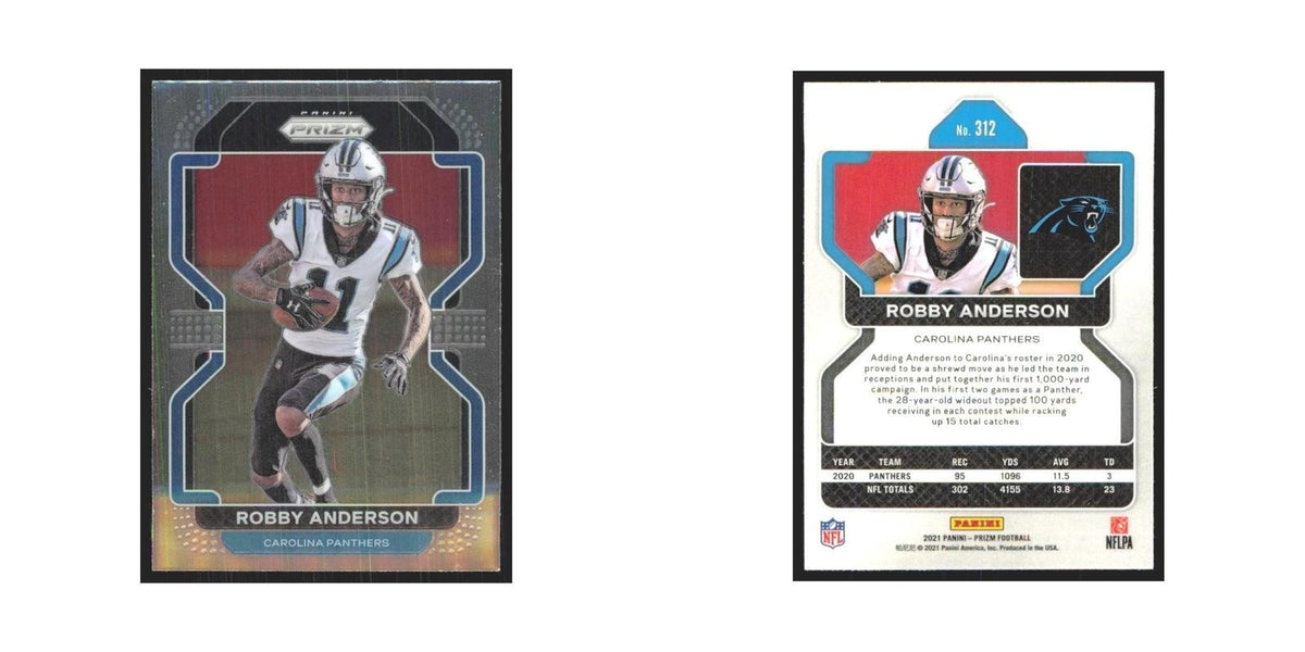 2021 Panini Prizm Robby Anderson Panthers #312