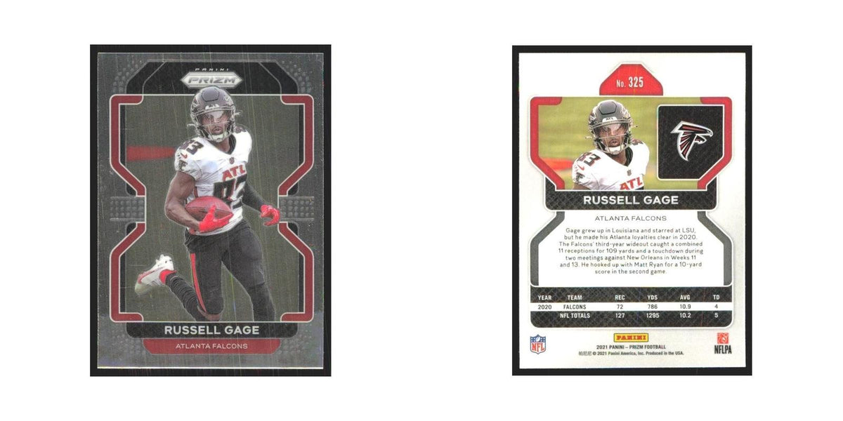 2021 Panini Prizm Russell Gage Falcons #325