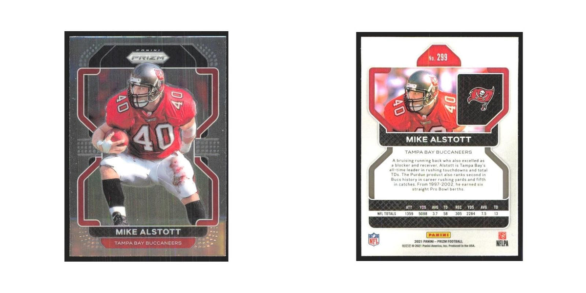2021 Panini Prizm Mike Alstott Buccaneers #299
