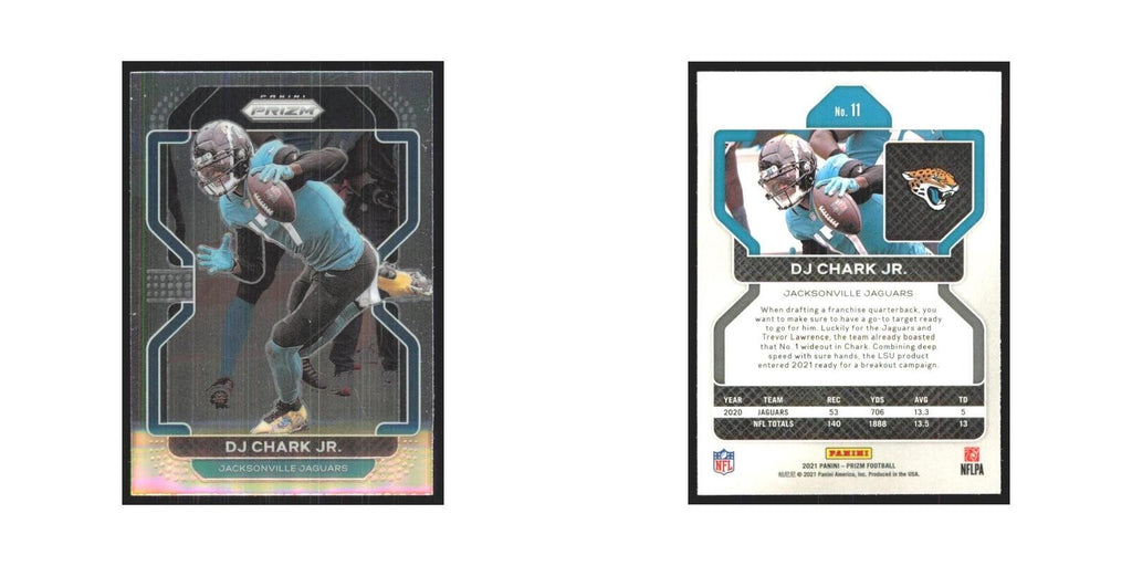 2021 Panini Prizm DJ Chark Jr. Jaguars #11