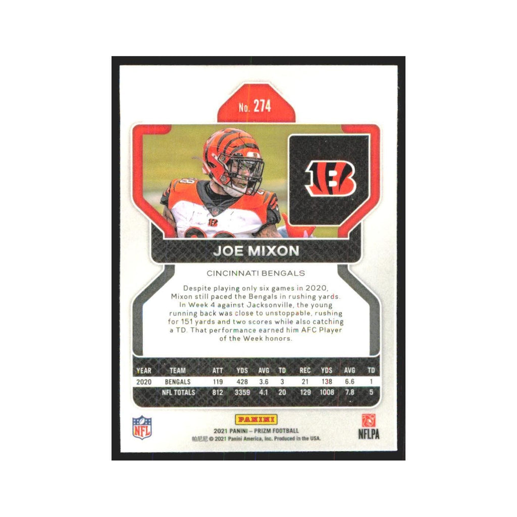 2021 Panini Prizm Joe Mixon Bengals #274