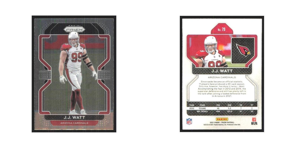 2021 Panini Prizm J.J. Watt Cardinals #79