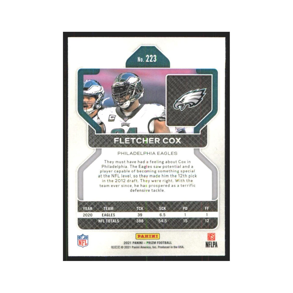 2021 Panini Prizm Fletcher Cox Eagles #223
