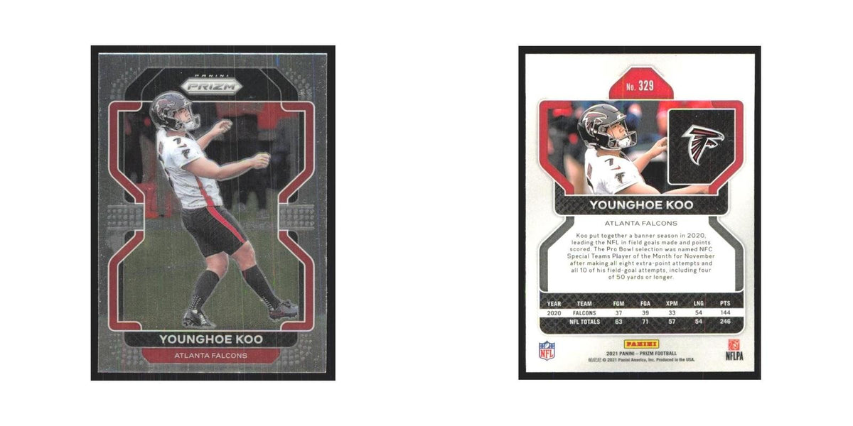2021 Panini Prizm Younghoe Koo Falcons #329