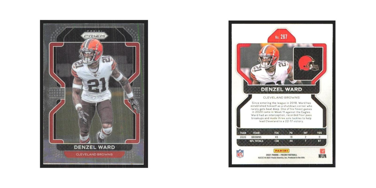 2021 Panini Prizm Denzel Ward Browns #267