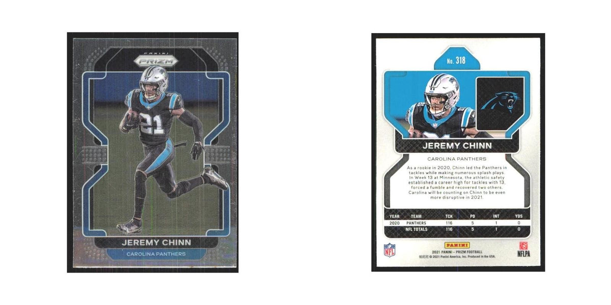 2021 Panini Prizm Jeremy Chinn Panthers #318