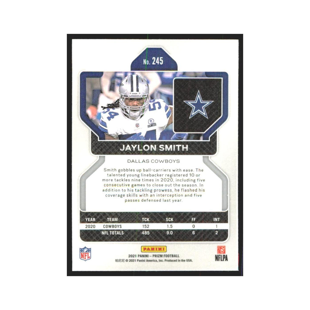 2021 Panini Prizm Jaylon Smith Cowboys #245