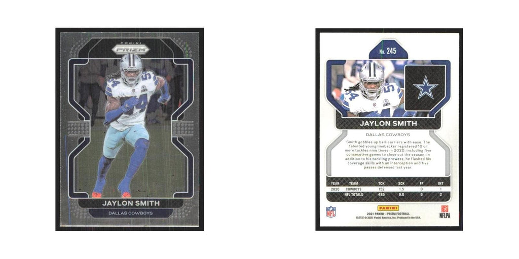 2021 Panini Prizm Jaylon Smith Cowboys #245