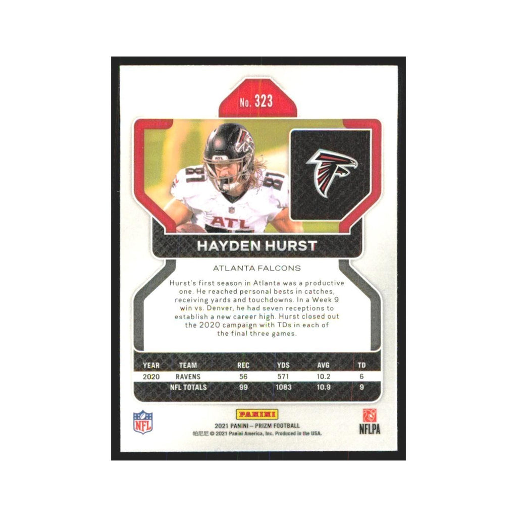2021 Panini Prizm Hayden Hurst Falcons #323