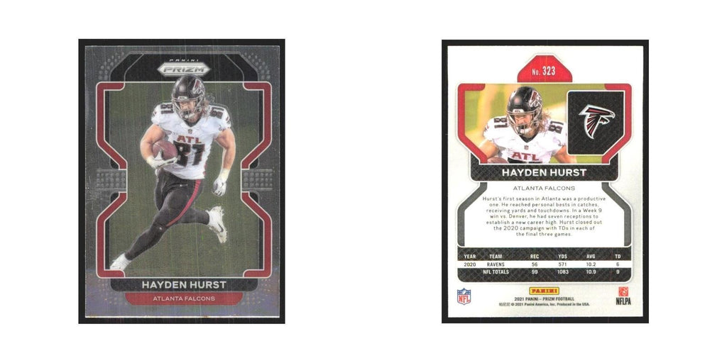 2021 Panini Prizm Hayden Hurst Falcons #323