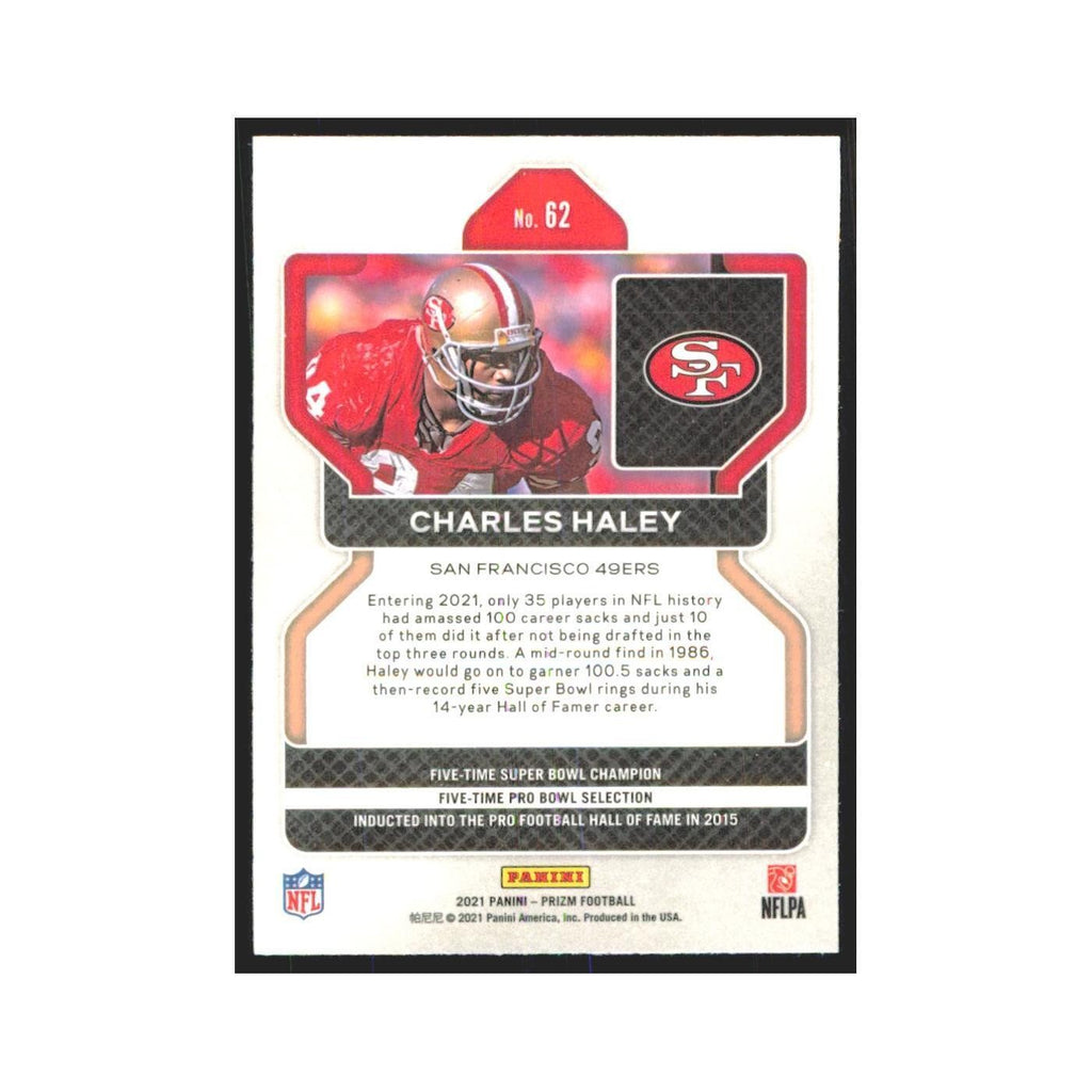 2021 Panini Prizm Charles Haley 49ers #62
