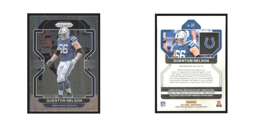 2021 Panini Prizm Quenton Nelson Colts #23