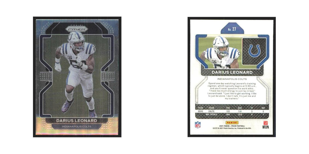 2021 Panini Prizm Darius Leonard Colts #27