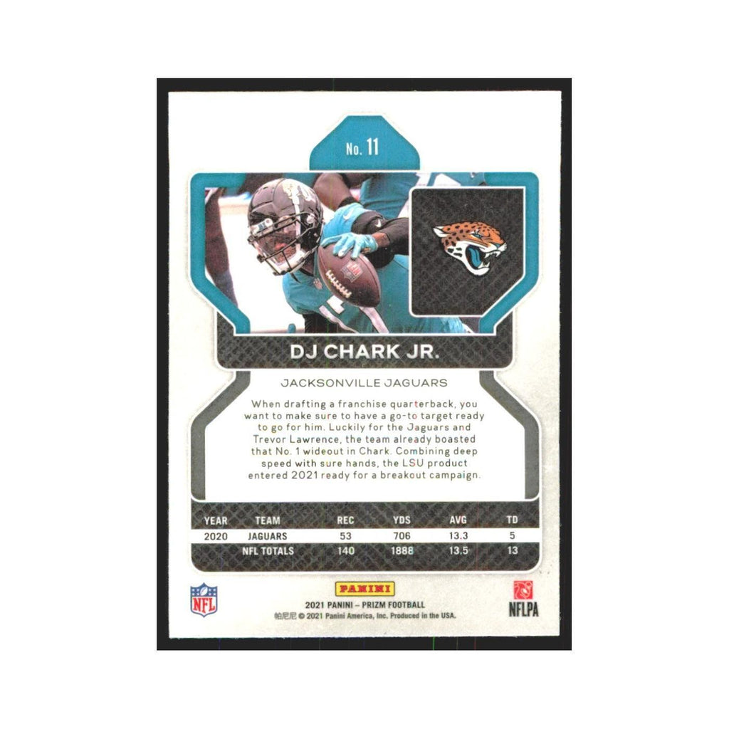 2021 Panini Prizm DJ Chark Jr. Jaguars #11
