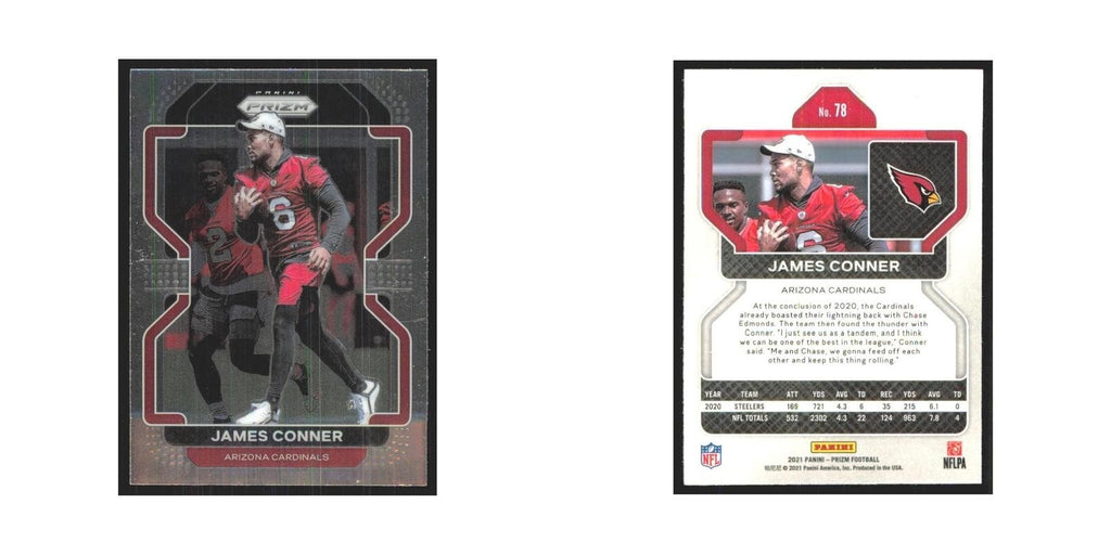 2021 Panini Prizm James Conner Cardinals #78