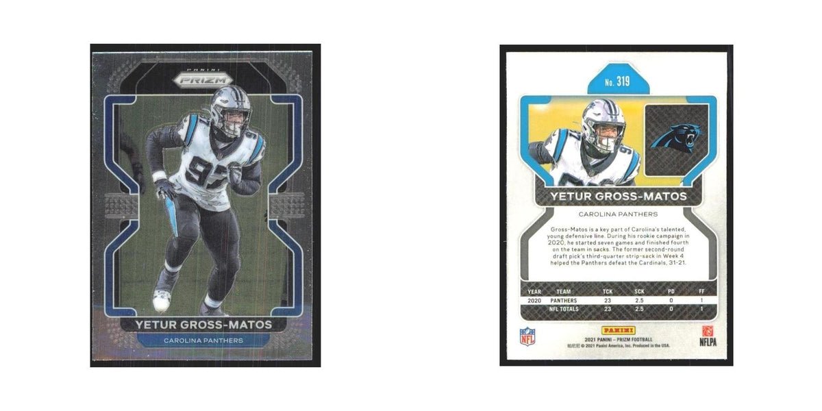 2021 Panini Prizm Yetur Gross-Matos Panthers #319