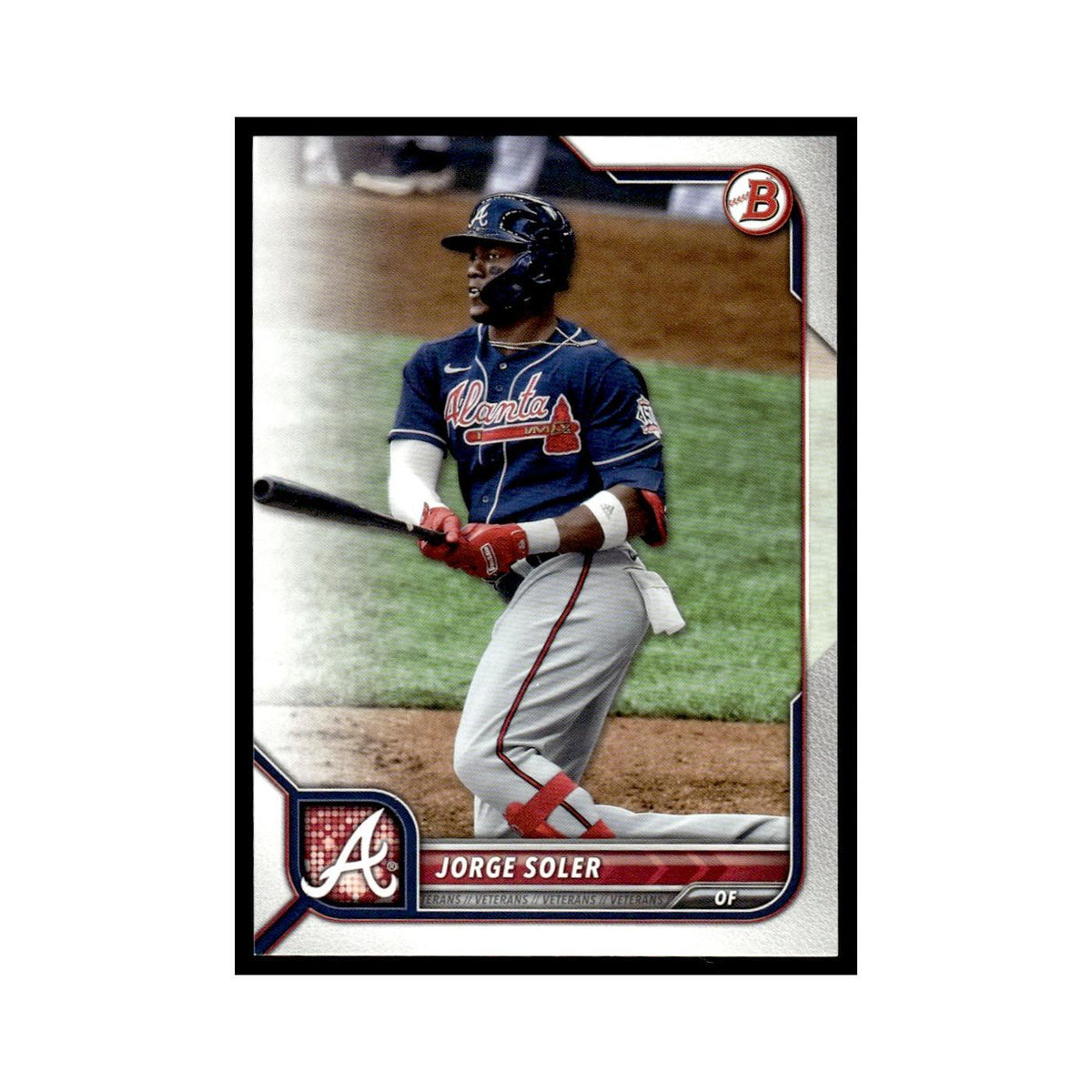 Jorge Soler 2022 Bowman #59 Atlanta Braves Baseball Card NM