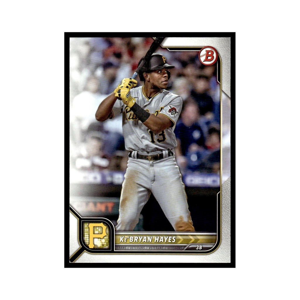 Ke'Bryan Hayes 2022 Bowman #13 Pittsburgh Pirates Baseball Card NM
