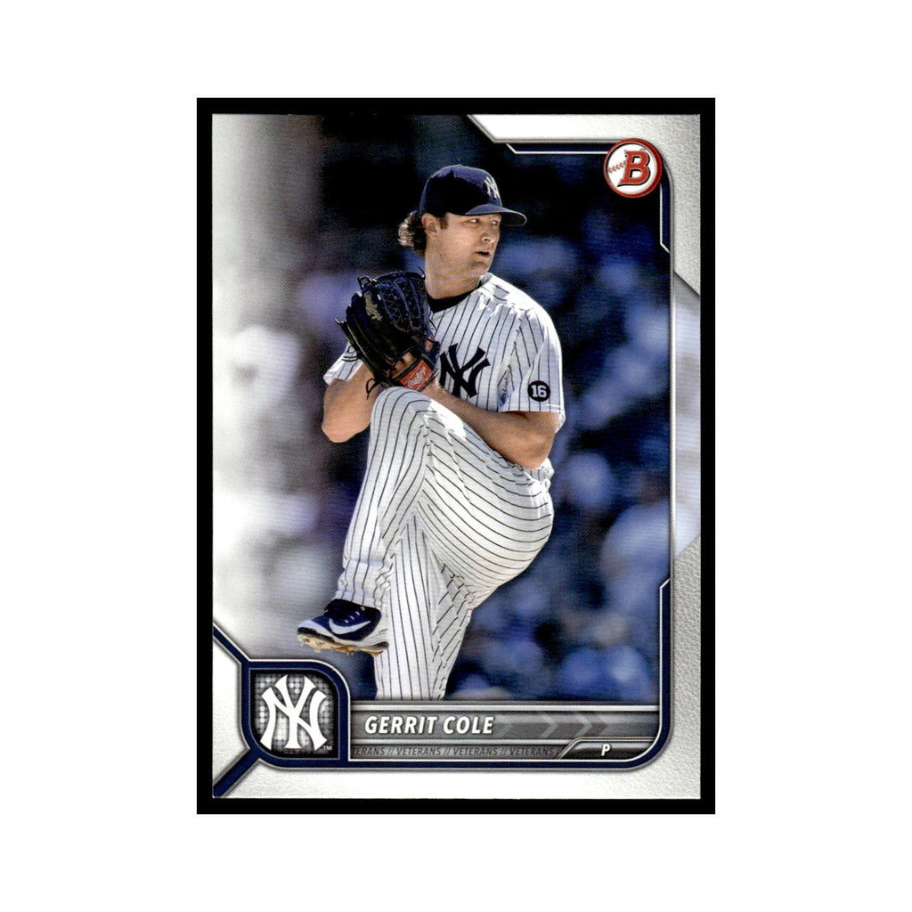 Gerrit Cole 2022 Bowman #95 New York Yankees Baseball Card NM