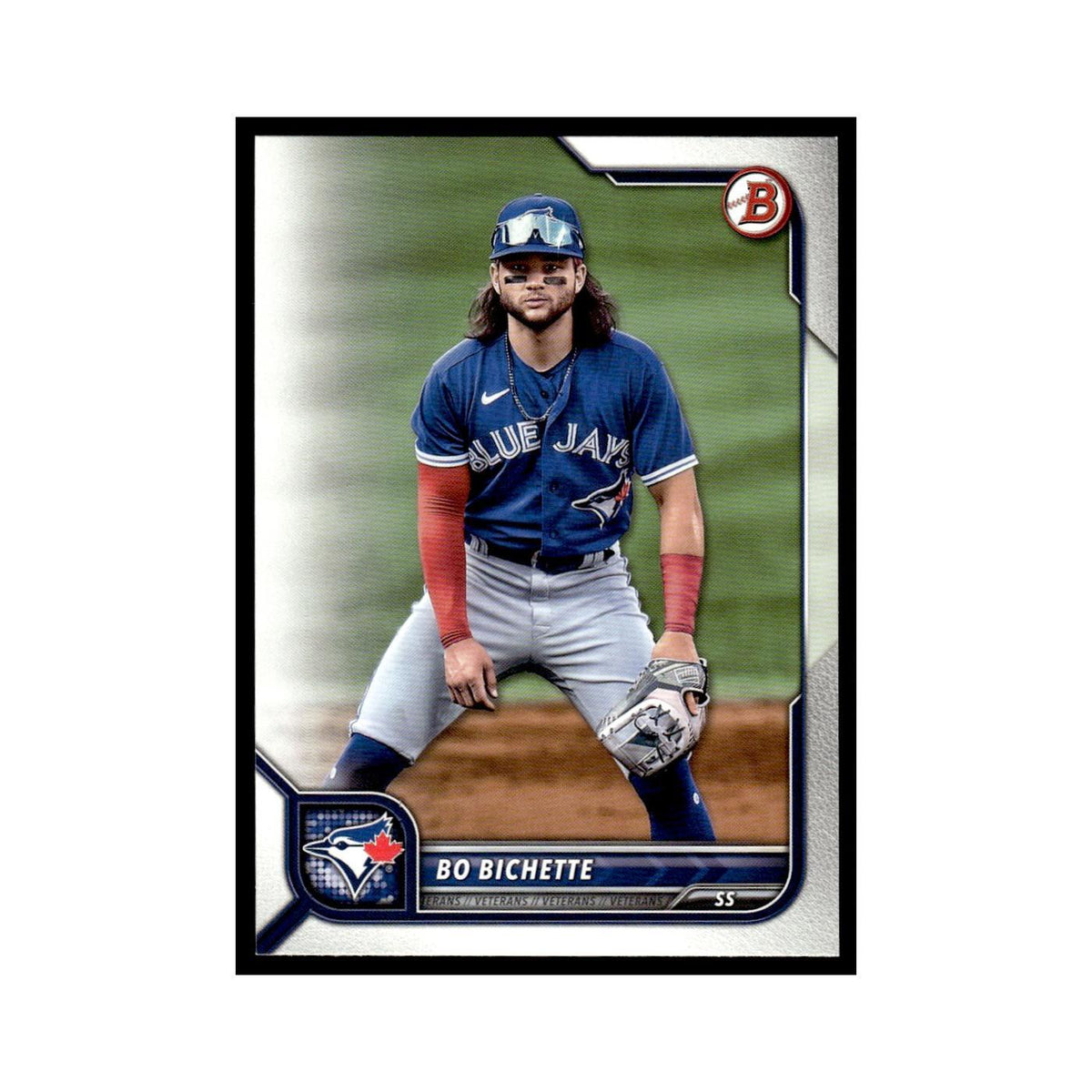 Bo Bichette 2022 Bowman #43 Toronto Blue Jays Baseball Card NM