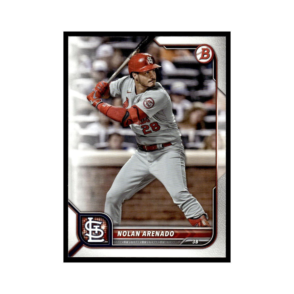 Nolan Arenado 2022 Bowman #45 St. Louis Cardinals Baseball Card NM