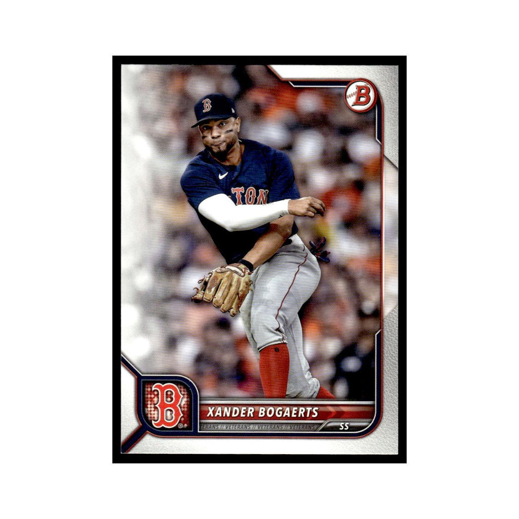 Xander Bogaerts 2022 Bowman #15 Boston Red Sox Baseball Card NM