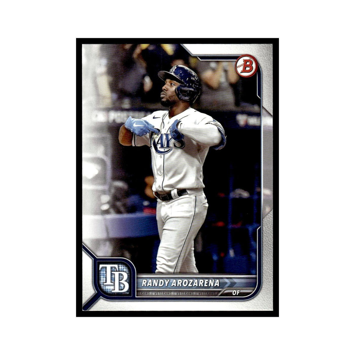 Randy Arozarena 2022 Bowman #79 Tampa Bay Rays Baseball Card NM