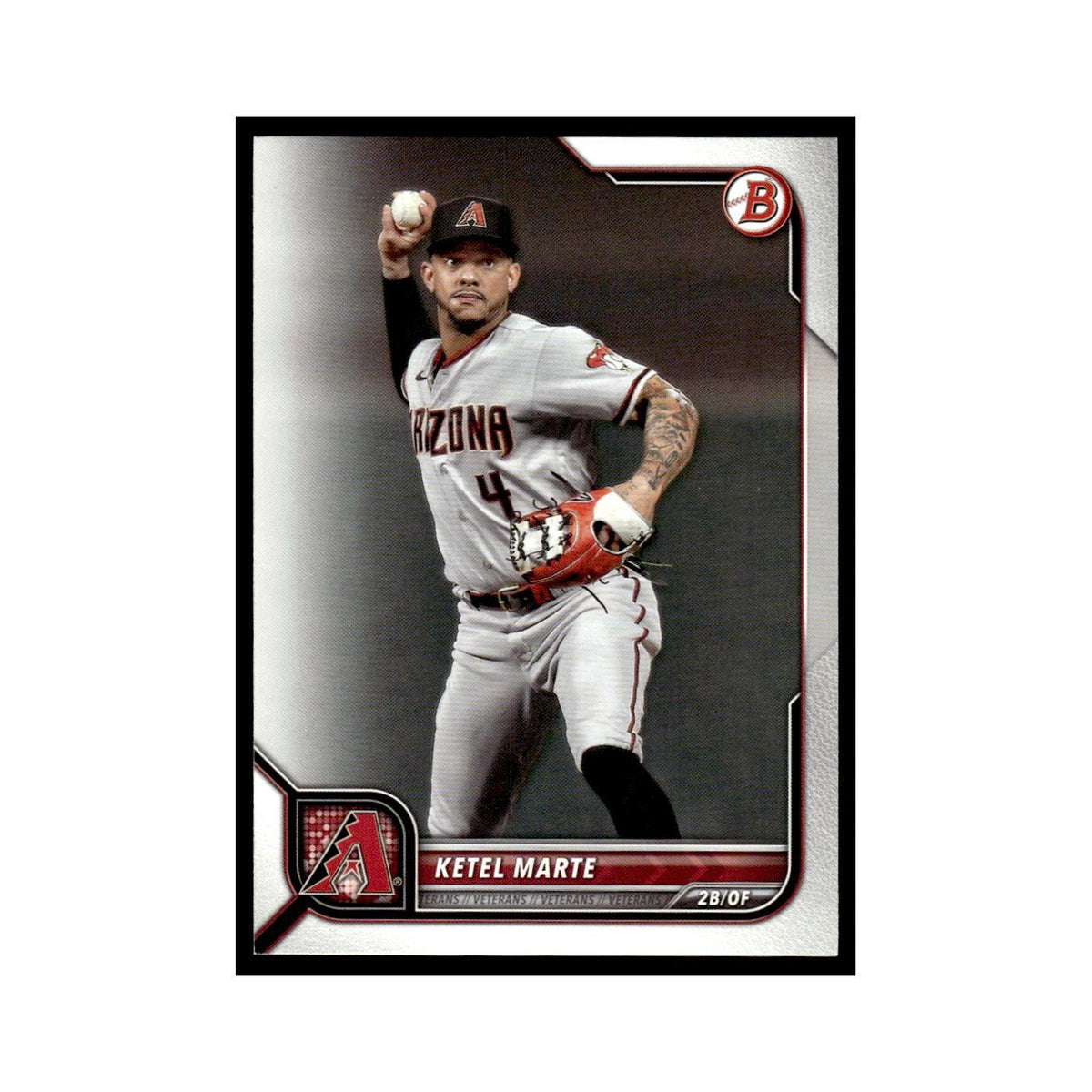 Ketel Marte 2022 Bowman #48 Arizona Diamondbacks Baseball Card NM