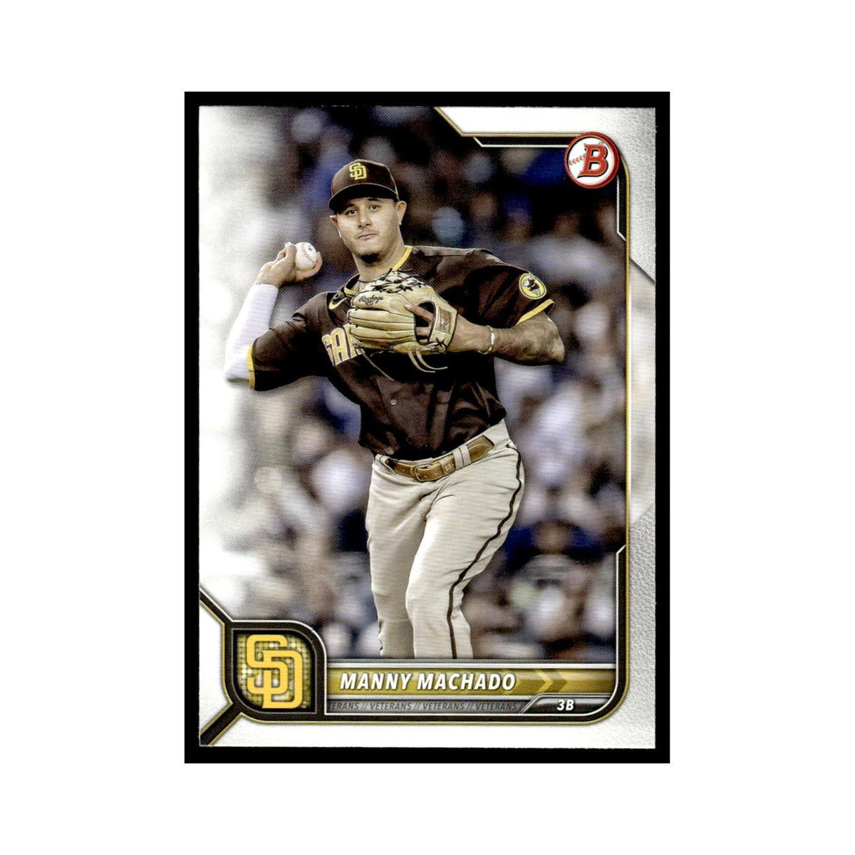 Manny Machado 2022 Bowman #66 San Diego Padres Baseball Card NM