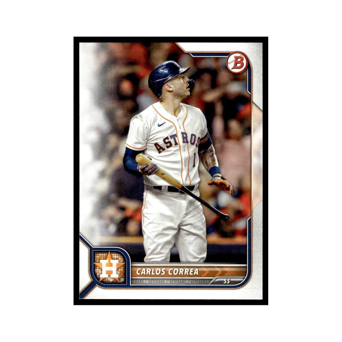 Carlos Correa 2022 Bowman #3 Houston Astros Baseball Card NM