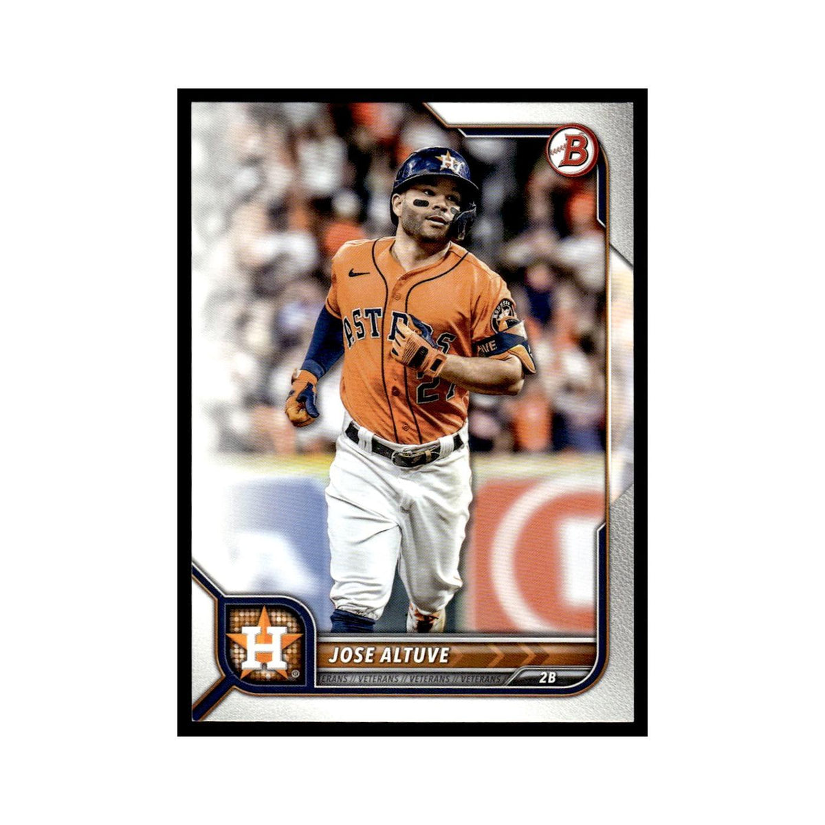 Jose Altuve 2022 Bowman #35 Houston Astros Baseball Card NM