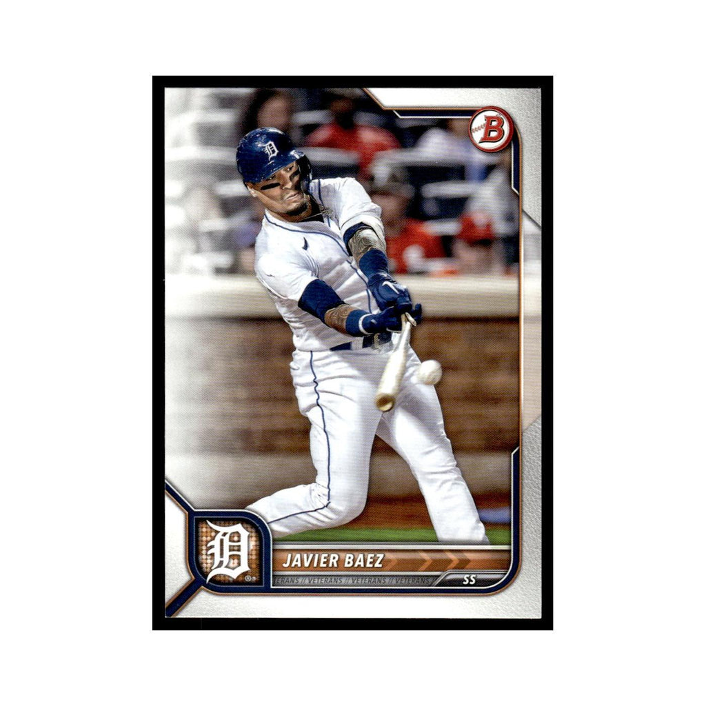 Javier Baez 2022 Bowman #99 Detroit Tigers Baseball Card NM