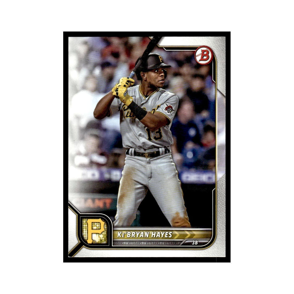 Ke'Bryan Hayes 2022 Bowman #13 Pittsburgh Pirates Baseball Card NM
