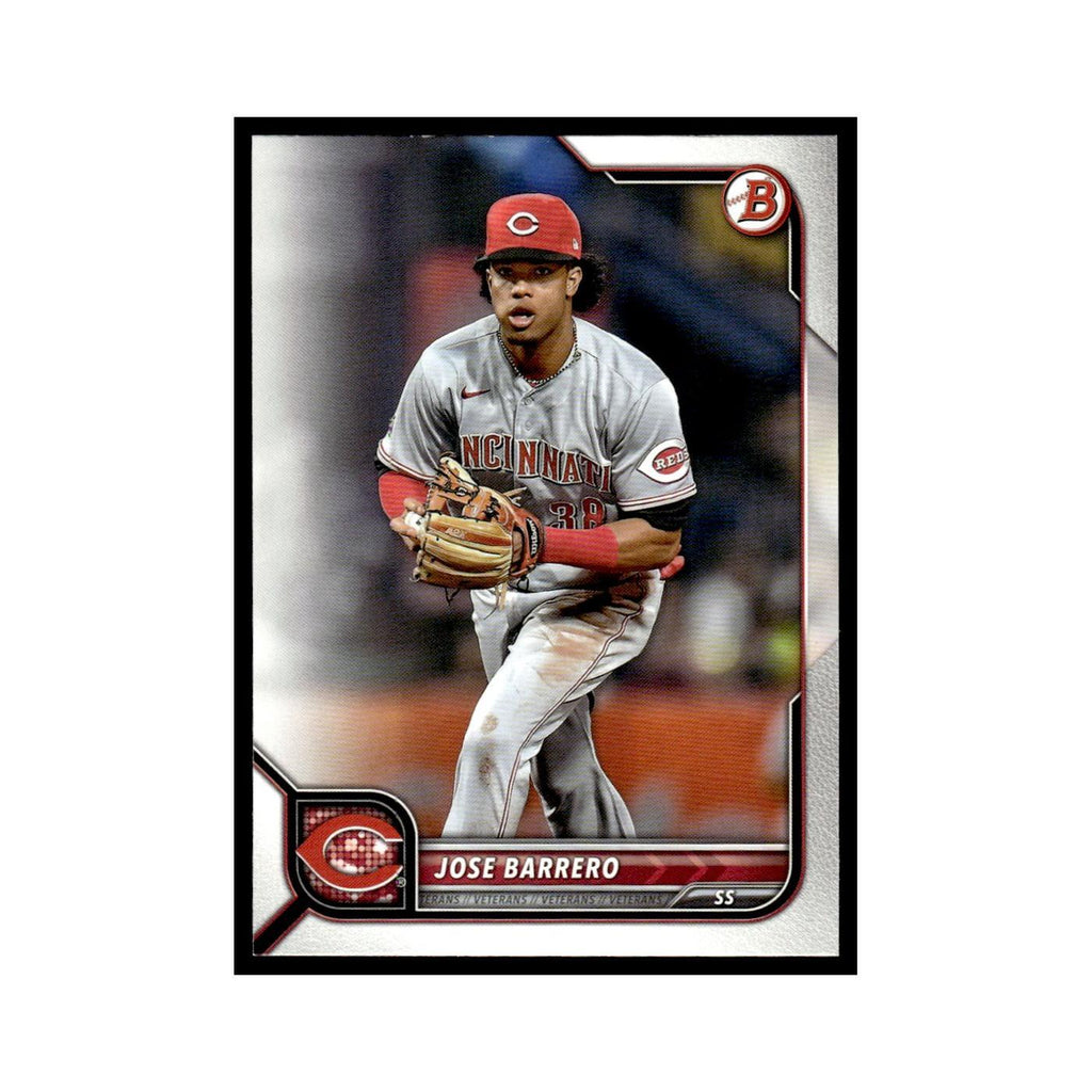 Jose Barrero 2022 Bowman #74 Cincinnati Reds Baseball Card NM