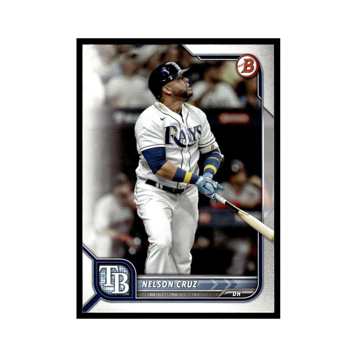 Nelson Cruz 2022 Bowman #73 Tampa Bay Rays Baseball Card NM