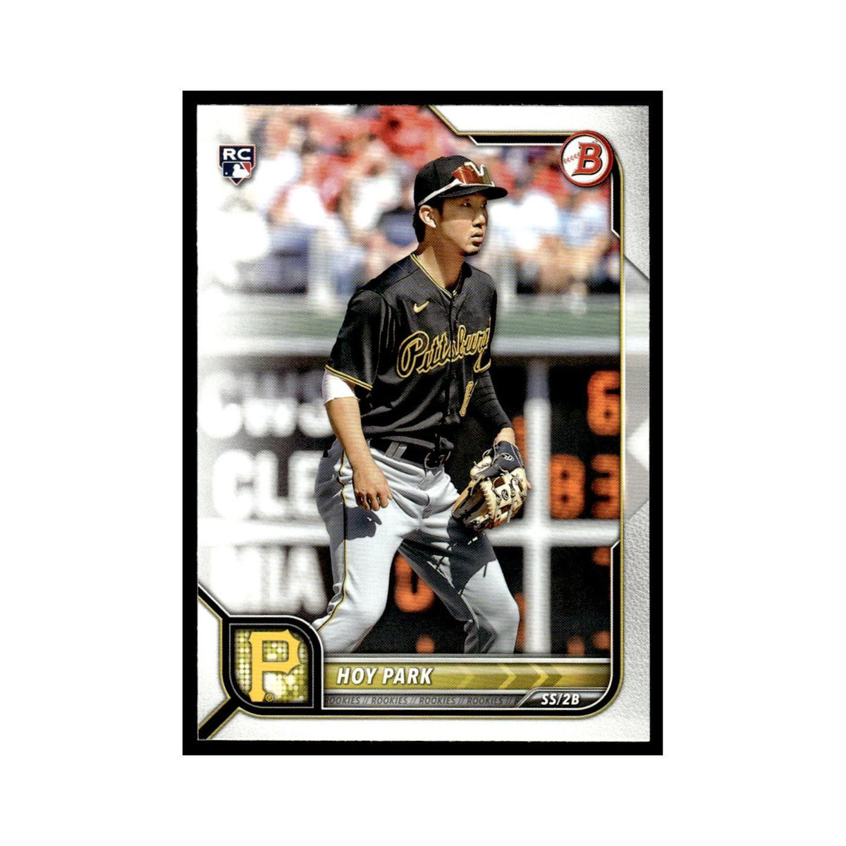 Hoy Park Rookie 2022 Bowman #96 Pittsburgh Pirates Baseball Card NM