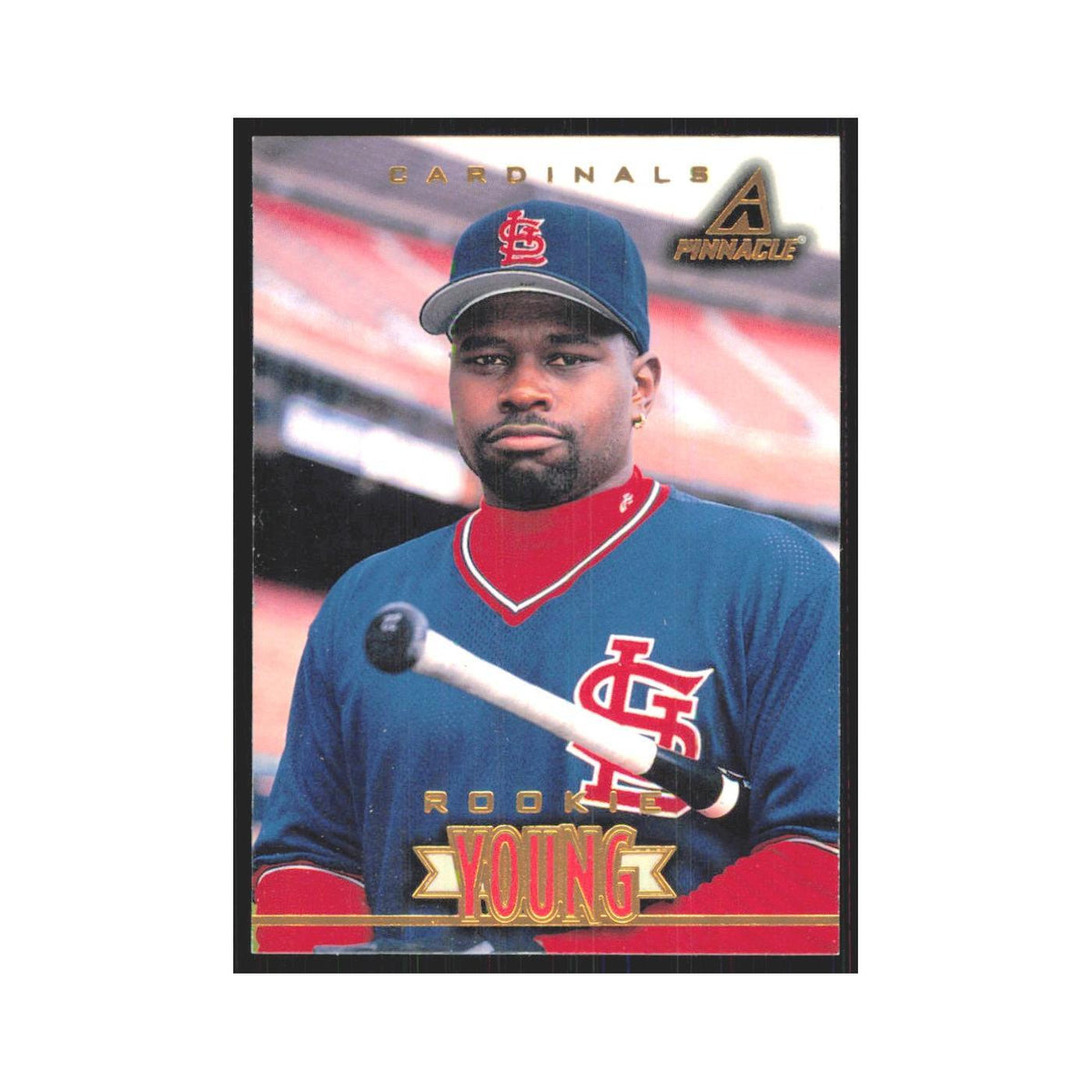 1997 Pinnacle Dmitri Young RC Cardinals #177