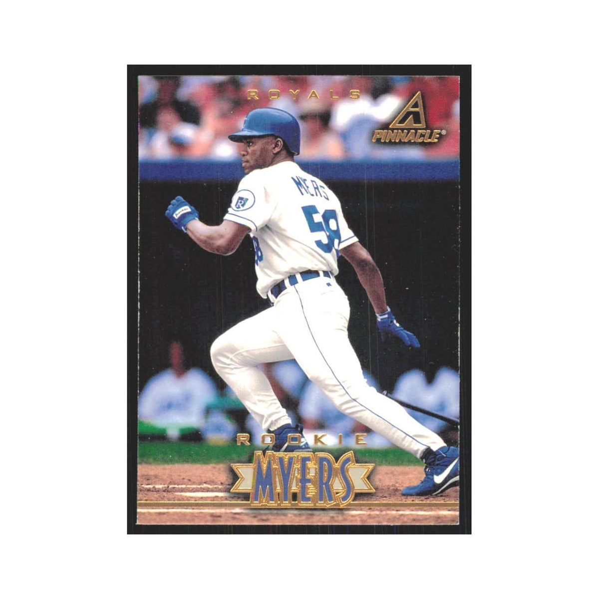 1997 Pinnacle Rod Myers RC Royals #166