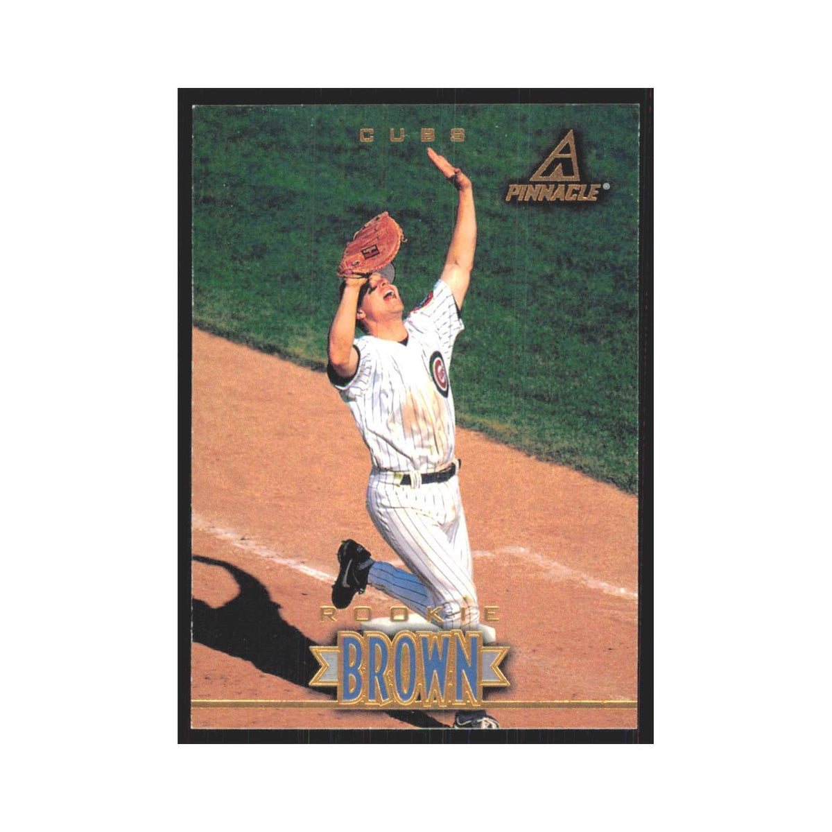 1997 Pinnacle Brant Brown RC Cubs #162
