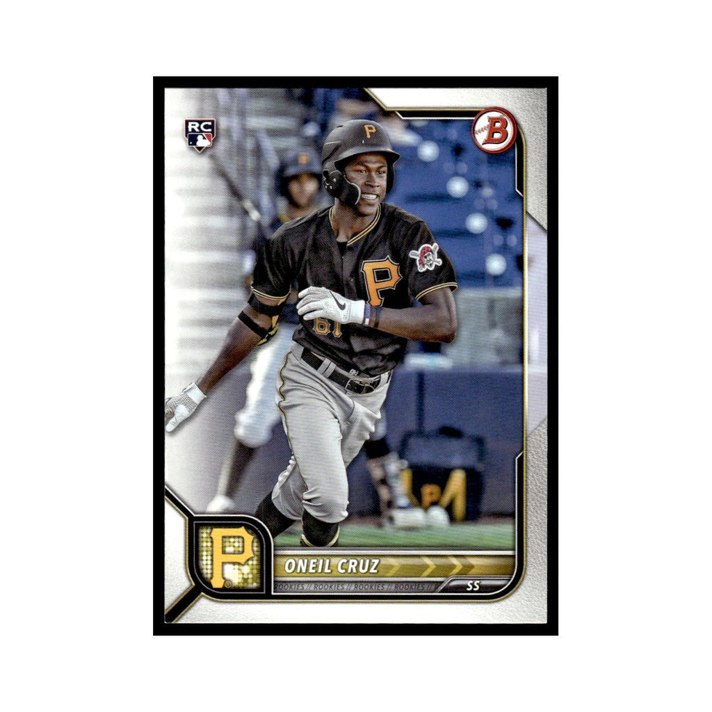 Oneil Cruz Rookie 2022 Bowman #51 Pittsburgh Pirates Baseball Card NM