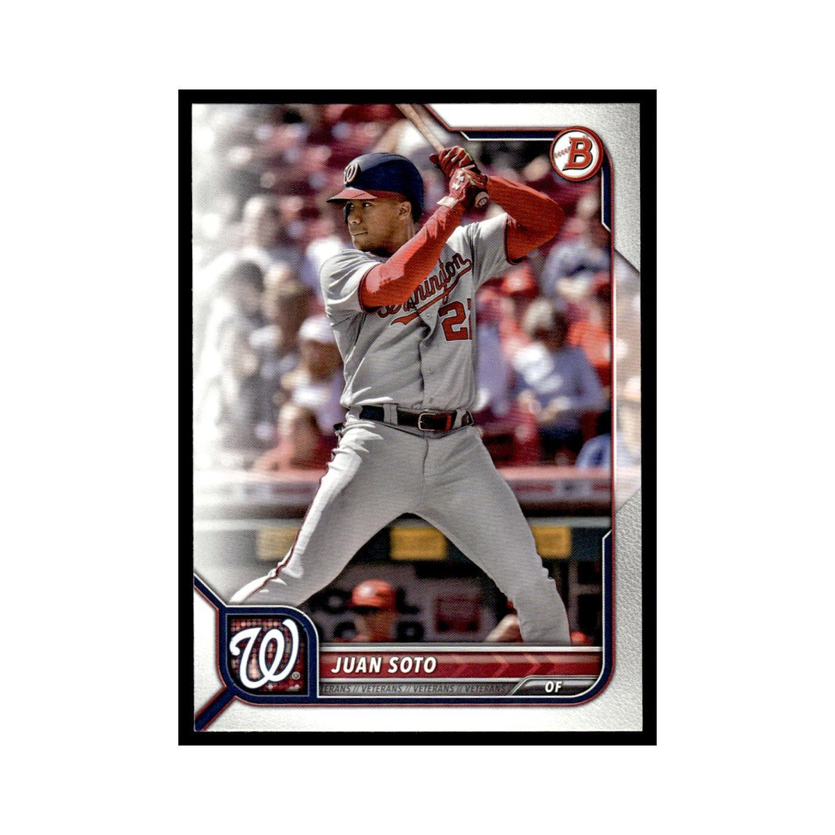 Juan Soto 2022 Bowman #10 Washington Nationals Baseball Card NM