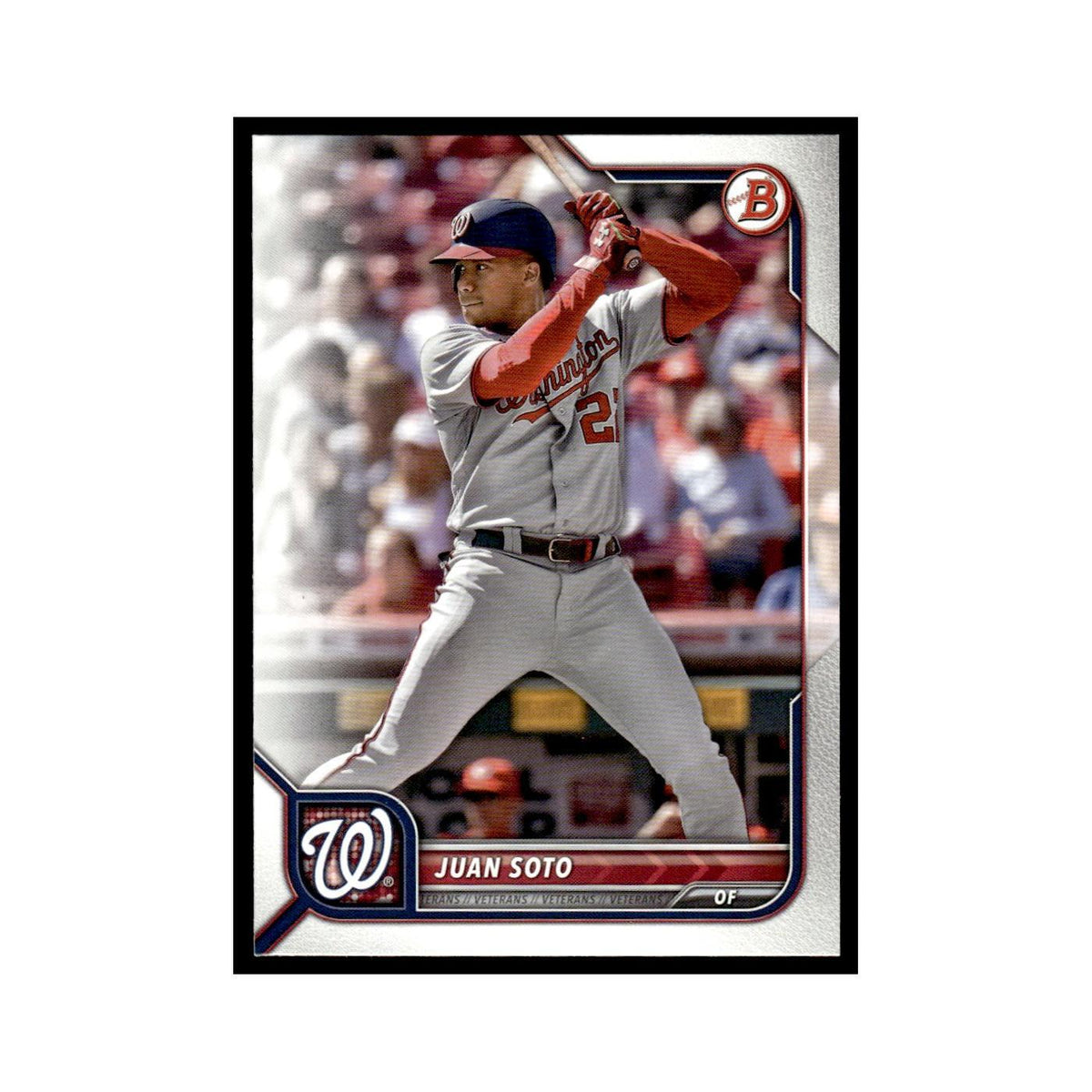 Juan Soto 2022 Bowman #10 Washington Nationals Baseball Card NM