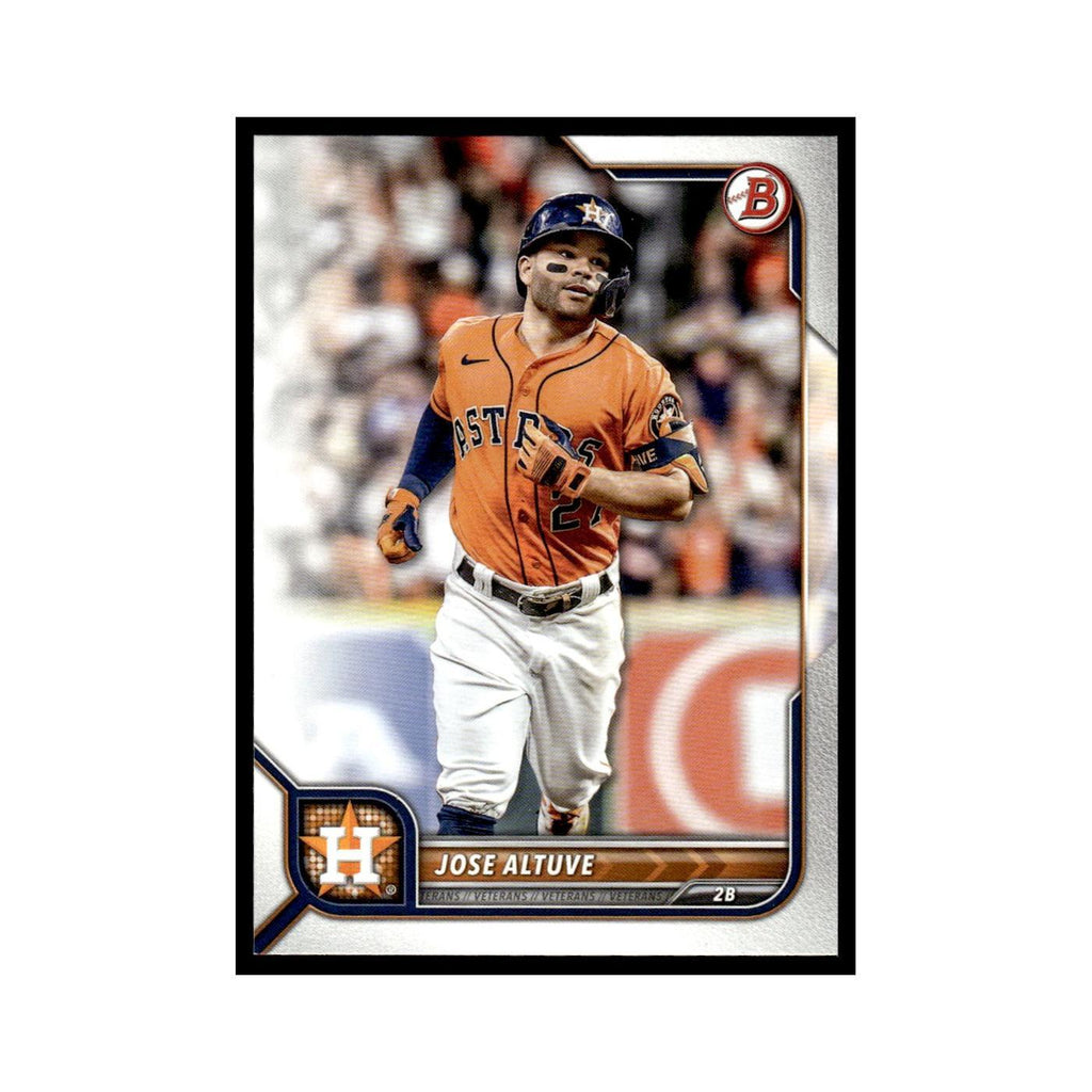 Jose Altuve 2022 Bowman #35 Houston Astros Baseball Card NM