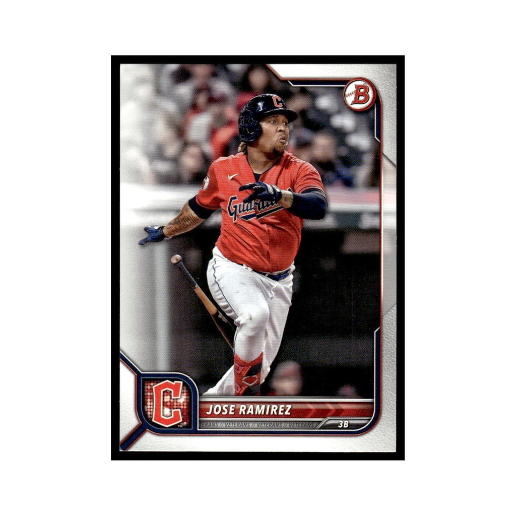 Jose Ramirez 2022 Bowman #67 Cleveland Guardians Baseball Card NM