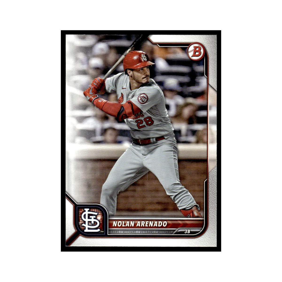 Nolan Arenado 2022 Bowman #4 St. Louis Cardinals Baseball Card NM