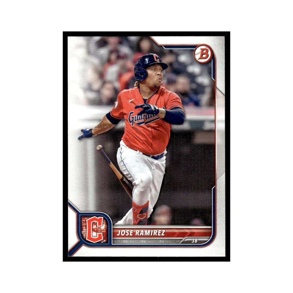 Jose Ramirez 2022 Bowman #67 Cleveland Guardians Baseball Card NM