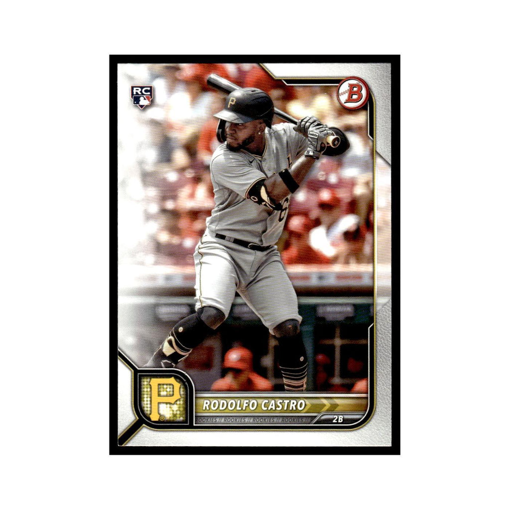 Rodolfo Castro Rookie 2022 Bowman #9 Pittsburgh Pirates Baseball Card NM