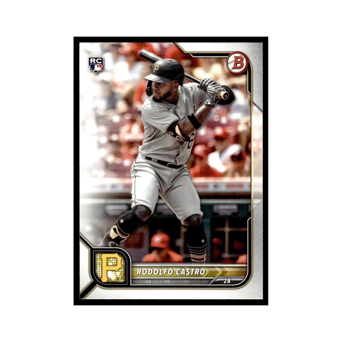 Rodolfo Castro Rookie 2022 Bowman #9 Pittsburgh Pirates Baseball Card NM